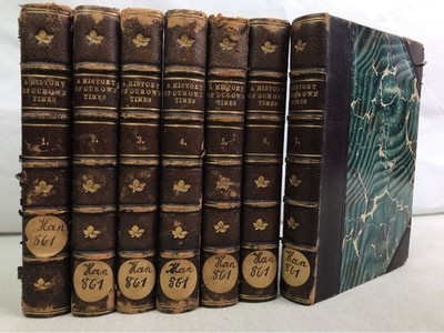 A History of our own Times,  VOL. I bis VII KOMPLETT. Collection of British Auto