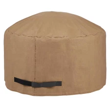 Duck Covers Essential 44 In. D X 24 In. H round Fire Pit Cover