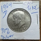 1964-D Kennedy Half Dollar 90% Silver Choice Uncirculated Raw US Coin | JFK Half
