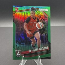 2025 Panini Prizm TE-HINA PAOPAO Rookie RC Green Prizm SP Atlanta Dream WNBA
