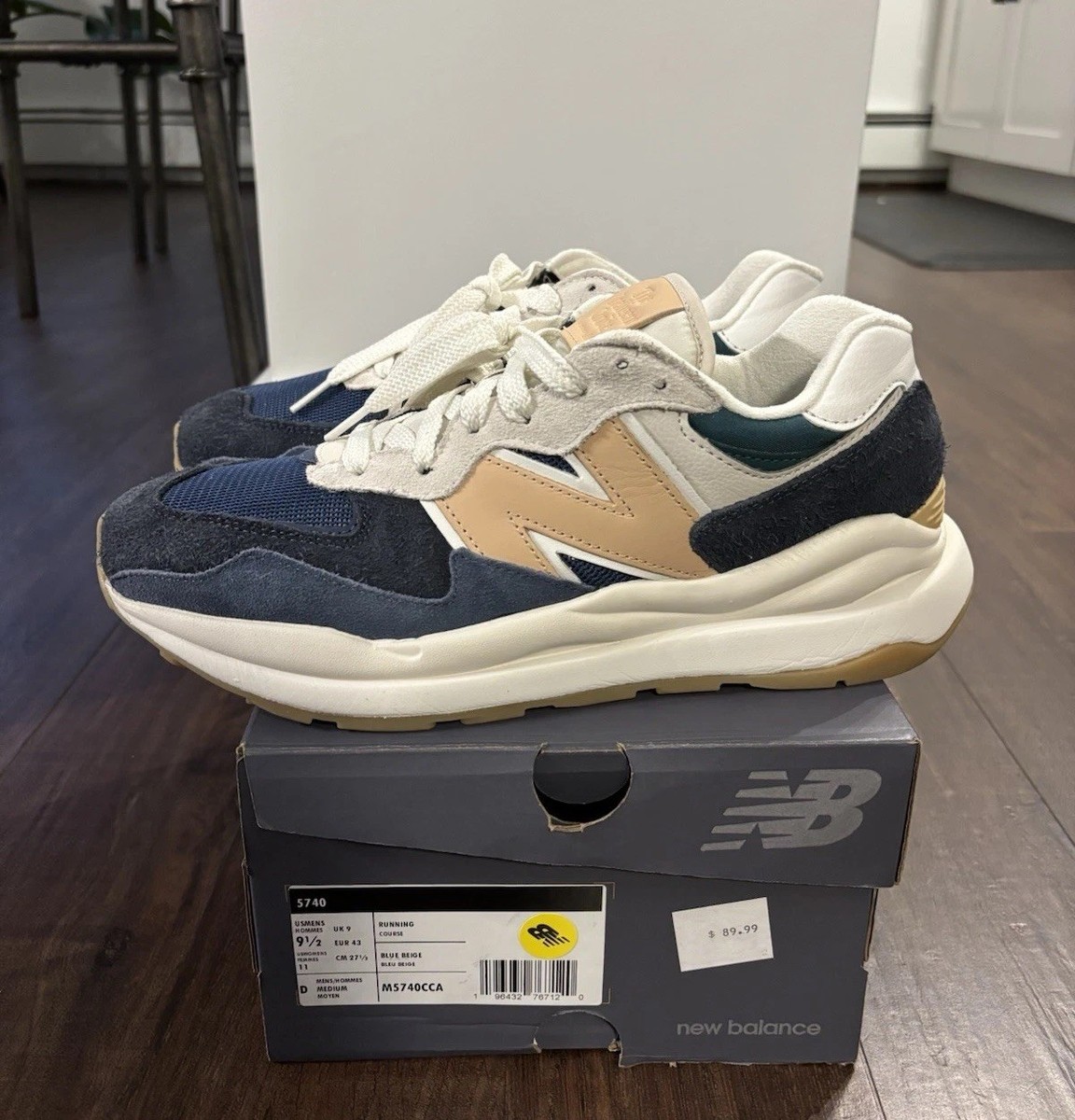 New Balance 5740 Blue Beige M5740CCA The Intelligent Choice Mens