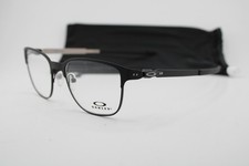 NEW OAKLEY OX3248-0152 SELLER POWDER COAL BLACK AUTHENTIC EYEGLASSES 52-18