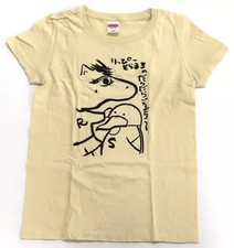 Clothing Riho Iida & Sora Tokui Daragoro Tshirt Cream Ladies M(GM) size 