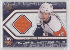 2009-10 Upper Deck Rookie Materials Andrew MacDonald #RM-MA 10gc
