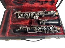 Cabart Paris Wood Oboe with low Bb w/ Case Vintage Ships Free
