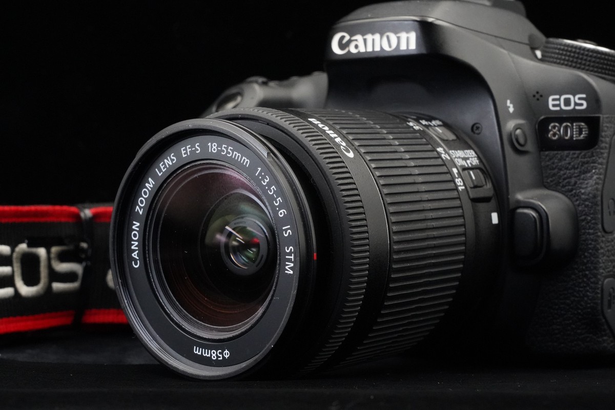 Canon EOS 80D Digital Camera + EF-S 18-55mm IS Lens US STOCK #9909