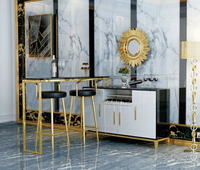 Bartheke Bartresen Bartisch Theke Tresen Bar Hausbar BalkenzäHler Barschrank Neu