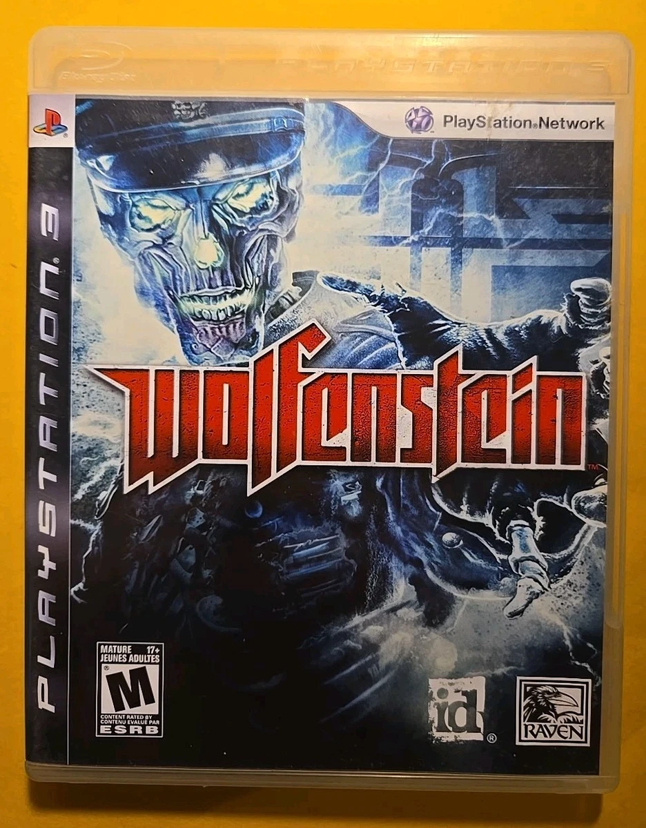 Sony PlayStation 3 Wolfenstein Rating M-Mature Video Games for