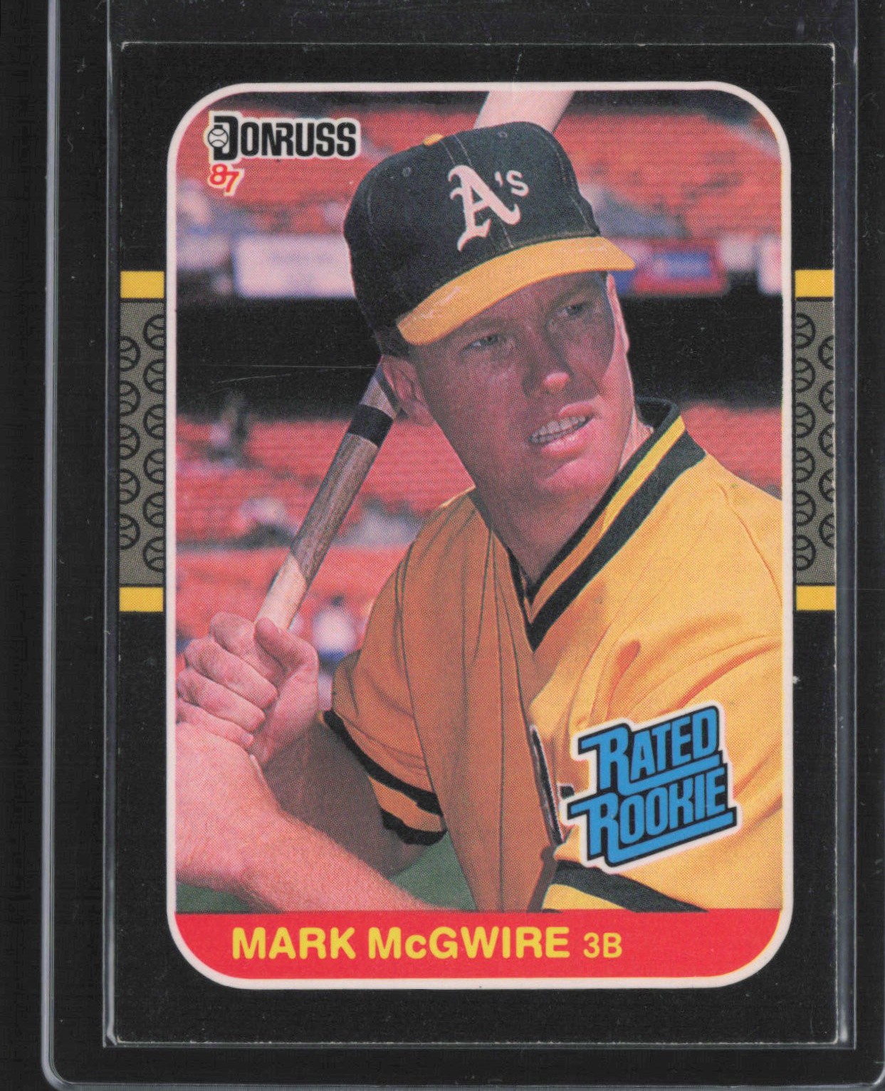 1987 Donruss Mark McGwire #46 Oakland Athletics