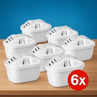 6 Pack WaterFilter Cartridges Replacement for Brita® Maxtra+® Plus, Maxtra Pro®