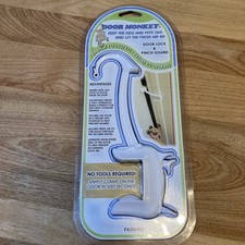 Door Monkey Door Lock  Pinch Guard Easy To Install child  per safety NEW