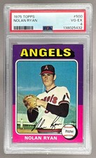 1975 Topps 500 Nolan Ryan PSA 4 VG-EX - 138025432