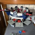GI JOE COBRA TERRORDROME WITH FIREBAT AND AVAC FIGURE 1986 COMPLETE