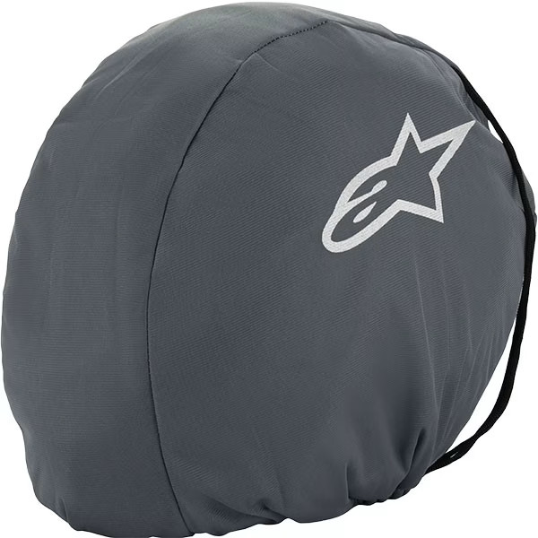 Alpinestars Supertech R10 Motorcycle Helmet Accessories Soft Storage Bag - Grey