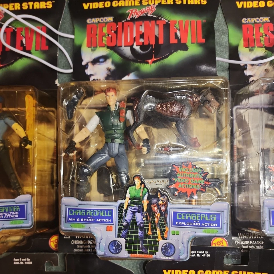 Lote de figuras de acción Resident Evil Toy Biz primer juego completo Foto 3 de 4