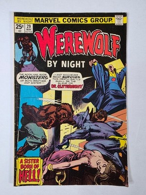 Werewolf by Night #29 Marvel Comics Group Bronze Age May 1975