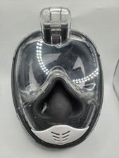 Full Face Snorkeling Mask with Integrated Bre...