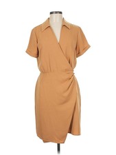 Nine West Women Brown Casual Dress M