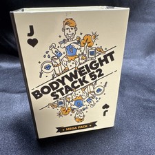 Bodyweight Stack 52 Carte Esercizi Allenamento Carte da Gioco Mega Pack Fitness Deck