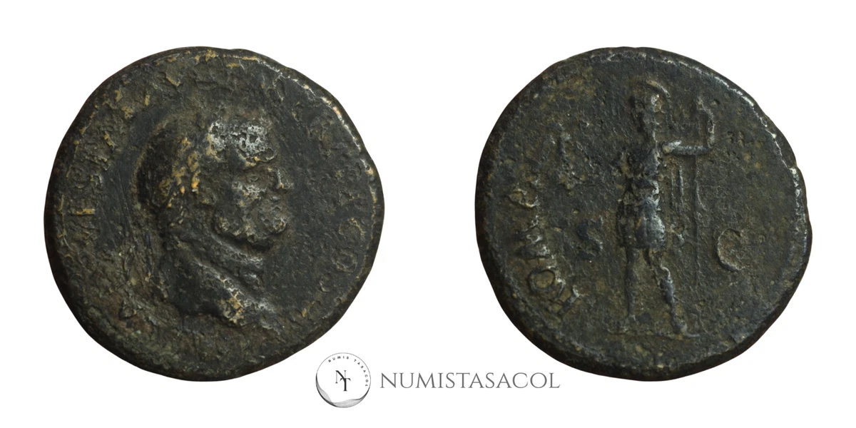 NT/ SESTERCIO VESPASIANO REV. ROMA (A1982)