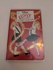 ELOISE AT CHRISTMAS TIME - 2004 Rare Disney VHS Tape - Tested Works  See Pics 