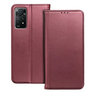 FÜR HONOR X8C 4G - MAGNETIC Cover Etui Handy Schutz Tasche Case Hülle WEINROT