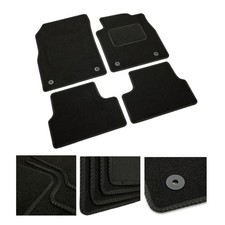 For Nissan Qashqai 2021-2025 - Tailored Car Floor Mats - Black Carpet