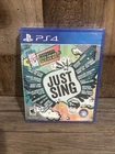 Just Sing (Sony PlayStation 4, 2016) PS4, Ubisoft, Sealed