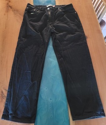 Levi's Men's 550 Relaxed Fit Jeans Size 38x30 Black Classic Style great shape