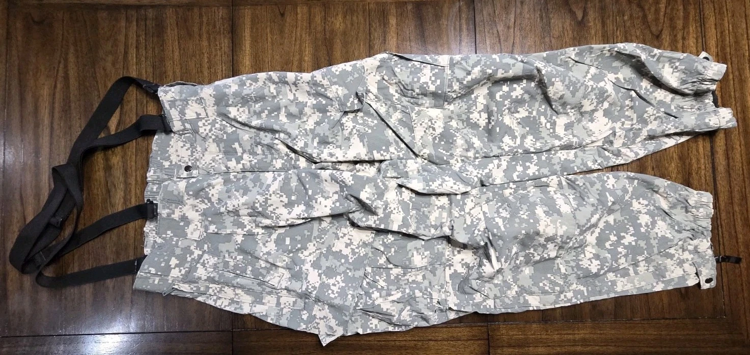 ARMY ACU DIGITAL LEVEL 5 SOFT SHELL TROUSER COLD WEATHER PANTS MEDIUM