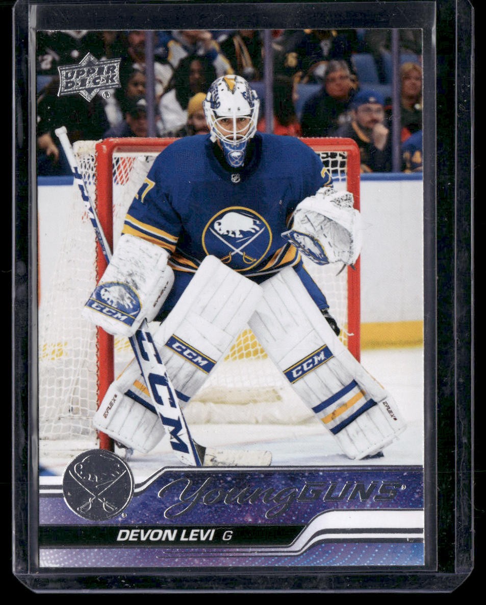 Devon Levi 2023-24 Upper Deck #237 Young Guns Buffalo Sabres