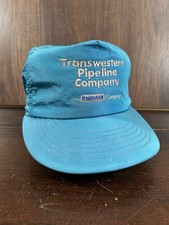 VTG Rare Enron Transwestern Pipeline Company Hat Trucker SnapBack Nylon Golf Cap