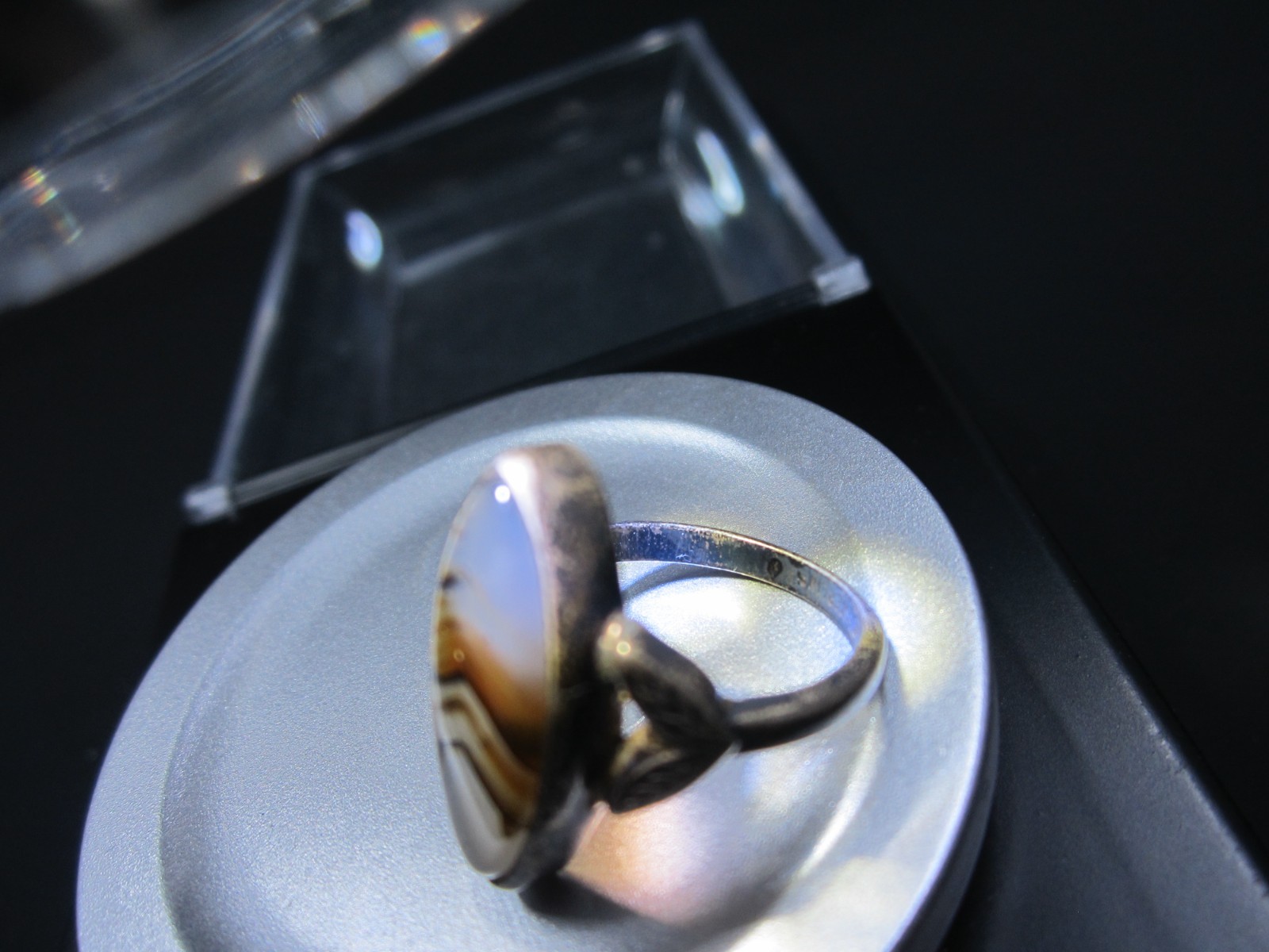 ART DECO FULLY HALLMARKED SOLID STERLING SILVER G… - image 11