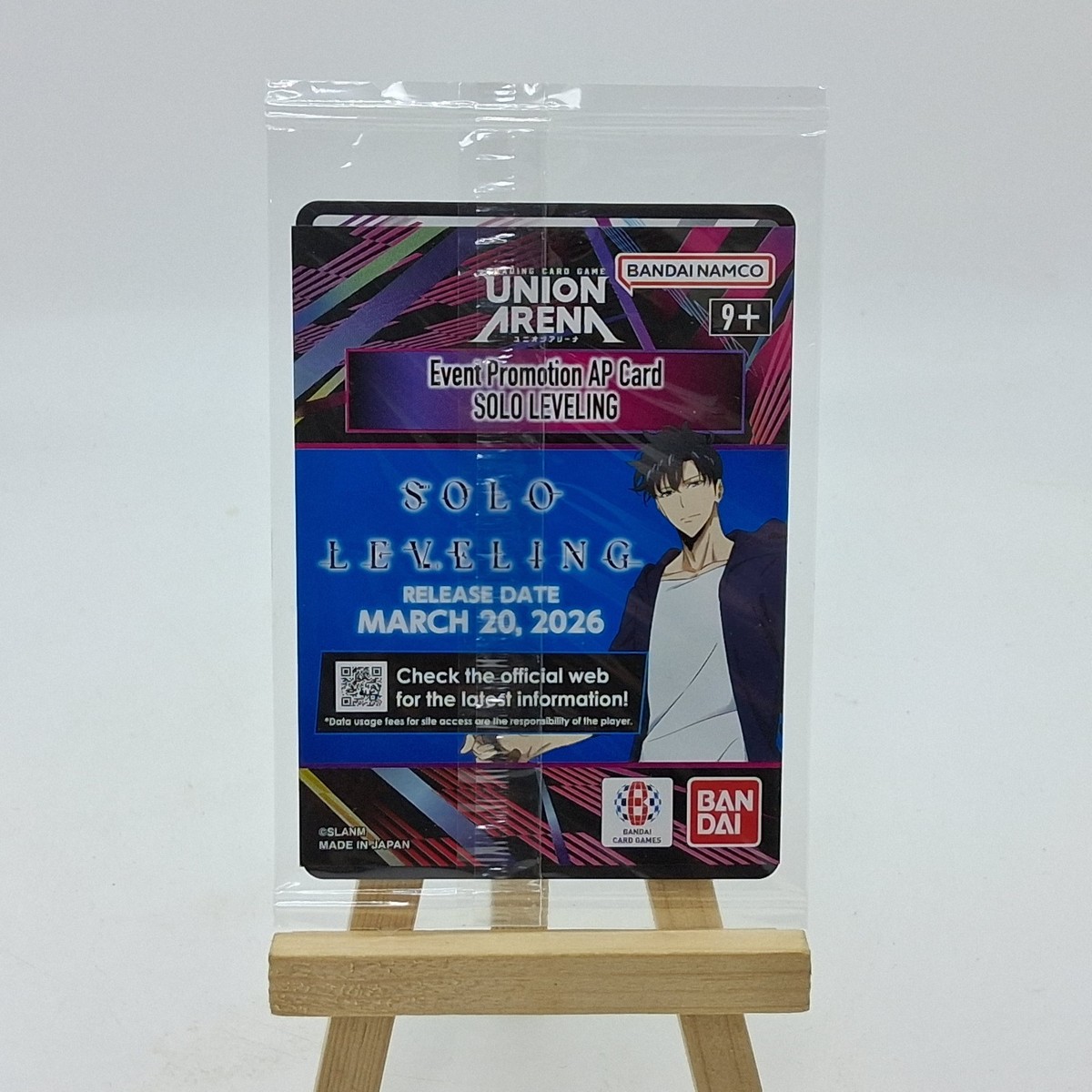 Solo Leveling Union Arena NYCC 2025 Action Point Promo Card SEALED