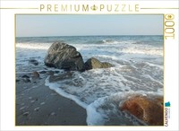 Calvendo Puzzle Rocks On The Brodten Shore | 1000 Pieces, Finished Size 25.2 × 1