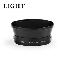 LIGHT LENS LAB Lens Hood IROOA Reprint Version - Black Paint -white Letter