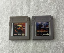 Mortal Kombat I + II 2 (Nintendo Game Boy) Authentic - Cleaned- Tested