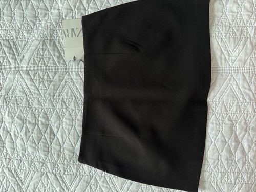 ZARA BLACK MINI SKIRT WITH BOW DETAIL SIZE M BNWT 8338/408 (60£RPR) BLOGGERS FAV - Picture 19 of 22