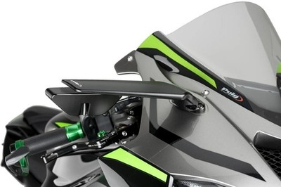 Puig schwarzer Querruderspiegel NUR LINKS Kawasaki ZX-6 2024-2025