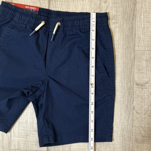 NWT Gap Boy's Elastic Waistband Stretch Soft Twill Shorts Size M (8) Blue - Picture 17 of 22
