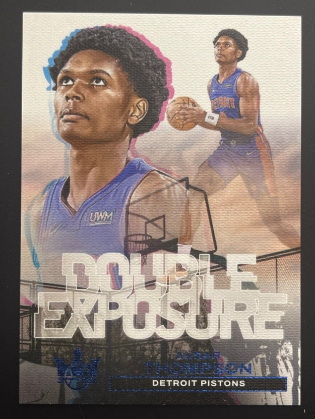 Ausar Thompson 2023-24 Panini Court Kings Double Exposure 68/99 RC #14