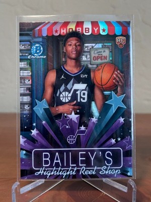 2025-26 Bowman Chrome Ace Bailey Hobby Stars Baileys Highlight Reel Shop #HS-9