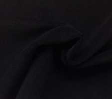 BEACON HILL WOOL VELVET MIDNIGHT BLACK 100 WOOL UPHOLSTERY FABRIC BY YARD 55"W