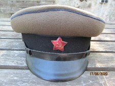 SCARCE genuine Cuba Berlin Crisis Soviet Union KGB peaked cap stamped 1962 NOS