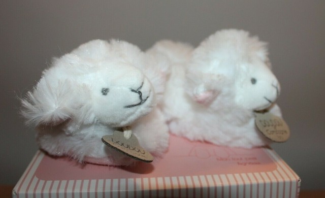 doudou et compagnie lamb slippers