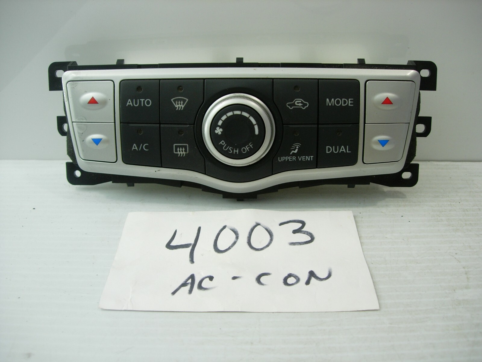 10 11 12 13 14 Nissan Murano AC and Heater Control Used Stock #4003-AC 
