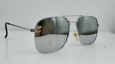 Vintage Mirror Lens Silver Pilot Sunglasses Frames