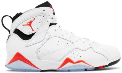 Size 13 - Air Jordan 7 Retro White Infrared | eBay