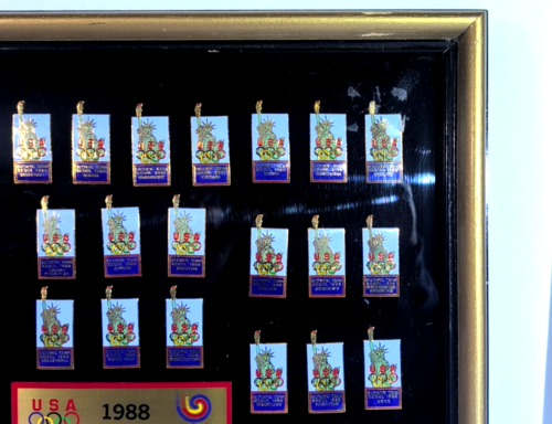 1988 United States Olympic Team Seoul, Korea Official Sports Pin Set, Ltd. Edtn - Picture 5 of 8