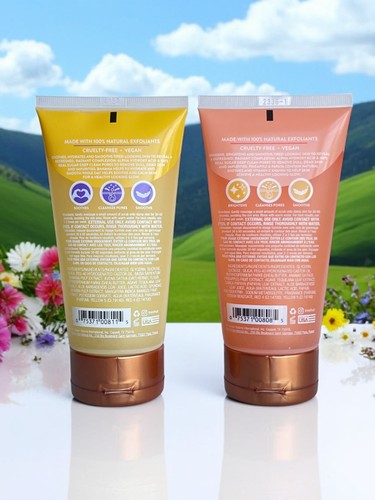 Tree Hut Sugar Face Scrub papaya & Banana AHA 7.4 oz - 2 pack- NEW - Picture 2 of 2